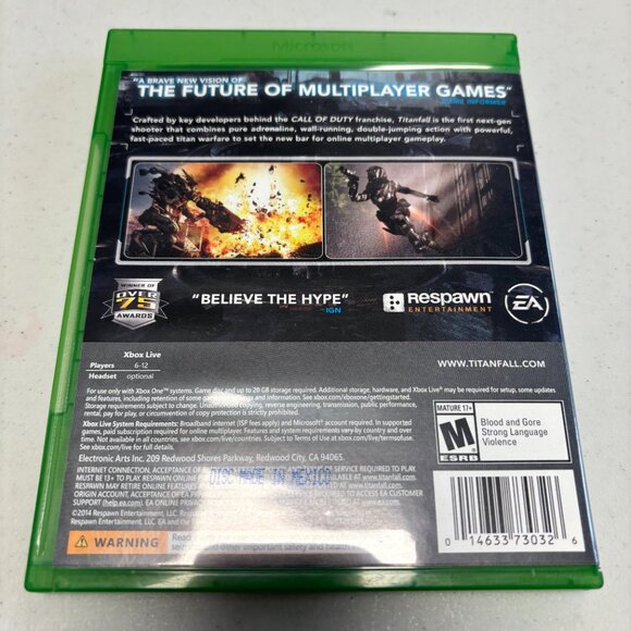 Xbox One: Titanfall - Preowned - 1854 - Picture 4 of 4